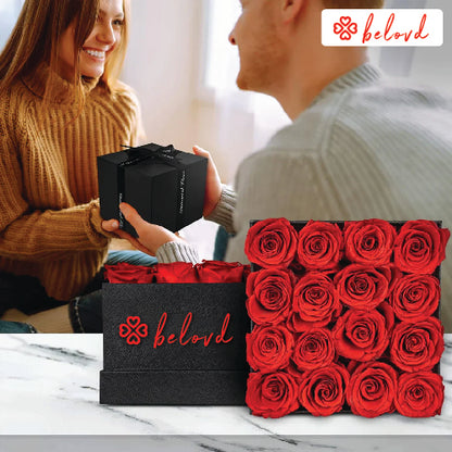 Square Eternal Rose Bouquet