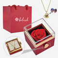Projection NeckLace W/ Eternal Rose box